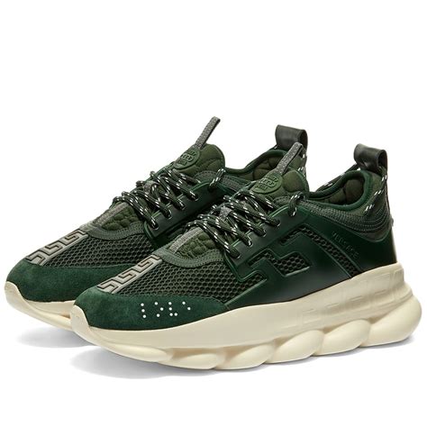 versace green sneakers|Versace sneaker price.